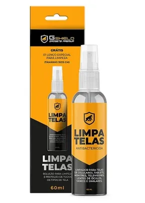 KIT LIMPA TELAS BACTERICIDA + FLANELA - GRIP CLEAN - GSHIELD