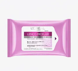 Lenços Micelar Limpeza L´Oréal | R$2,90