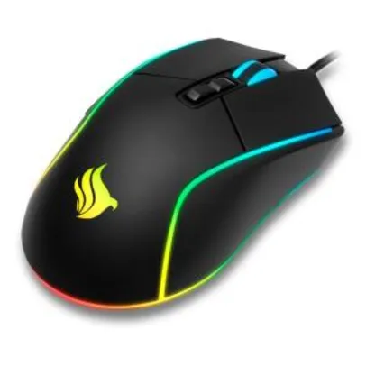 Mouse Gamer Pichau P301 RGB 4000DPI Preto PGM-P301-RGB | Pichau