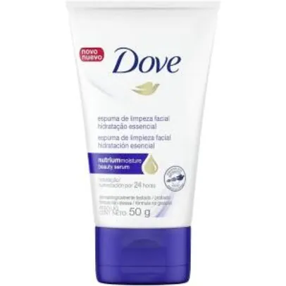 Espuma de Limpeza Facial Dove Hidratação Essencial 50g | R$8