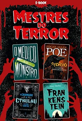 4 eBook Mestres do Terror (Clássicos da literatura mundial) - Grátis