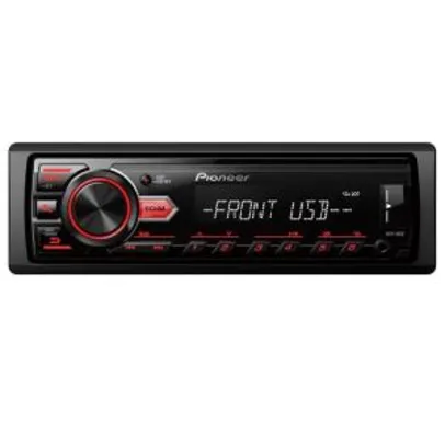 Som Automotivo Pioneer MVH 98UB Media Receiver com Entrada USB e Rádio FM por R$ 121