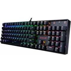 Teclado Redragon K551 RGB - Modelo Full R$281