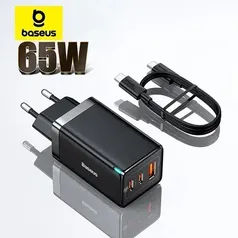 (LEIA A DESCRIÇÃO) Carregador Baseus GaN 5 Pro 65W