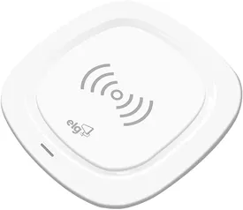 Carregador Wireless De Mesa Para Celular - Qi - Branco - ELG