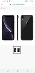 Iphone XR Preto 64 GB