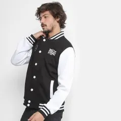 Moletom Everlast College Masculino - Preto e Branco | R$70