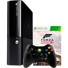 Console Xbox 360 500GB + Forza Horizon 2 (Via Download) + Controle Sem Fio - R$1.199