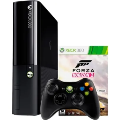 Console Xbox 360 500GB + Forza Horizon 2 (Via Download) + Controle Sem Fio - R$1.199
