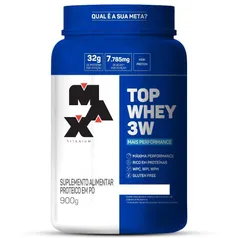 [C.C.AME 89,50] Top Whey 3W Mais Performance 900g - Max Titanium