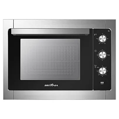 Forno Elétrico Britânia de Embutir 47L Preto BFE47P 220V