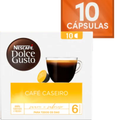 CAFÉ CASEIRO 10 CÁPSULAS