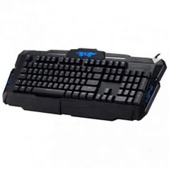 [Jayob] Teclado Mecânico KGM-1000 BK Iluminado C3 Tech ABNT2 (1ms, Macro, Anti-ghosting) - R$360