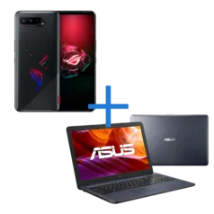 Smartphone ASUS ROG Phone 5s 8GB/ 128GB Preto + Notebook ASUS VivoBook X543UA-DM3457T Cinza Escuro