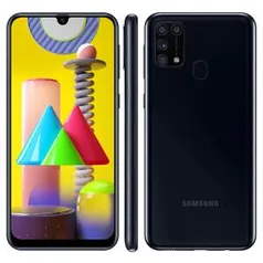 Smartphone Samsung Galaxy M31 Preto 128GB, 6GB RAM | R$1.599