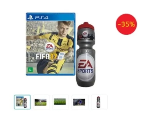 FIFA 17 PS4 + SQUEEZE AE SPORTS