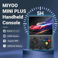 [Taxas Inclusas/Moedas] Mini Console Portátil Miyoo Mini Plus 128GB com 25 mil jogos