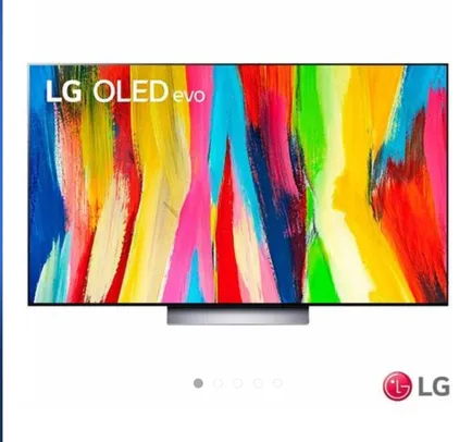 Smart TV 4K LG OLED 55" Polegadas com ThinQAI, Google, Alexa e Wi-Fi - OLED55C2