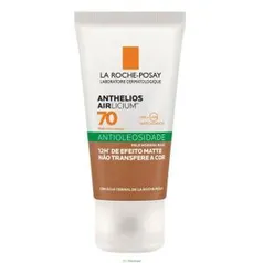 Protetor Solar Facial Antioleosidade La Roche-Posay Anthelios Airlicium Fps70 Pele Morena Mais Nova Fórmula 40g