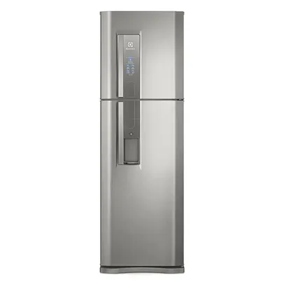 Geladeira Electrolux Frost Free 400L Dispenser de Água Duplex Cor Inox (DW44S)