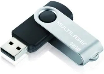 Pendrive Multilaser Twist 32 GB - R$ 29