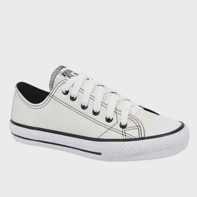 All Star Converse - Couro Branco