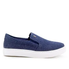 Slip On Santa Lolla Jeans Logo Feminino