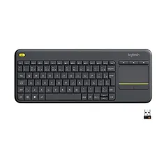 [R$63 Cupom Missão] Teclado sem fio Logitech K400 Plus TV 