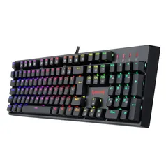 Teclado Óptico-Mecânico Gamer Surara Pro, RGB, Switch Redragon Optical Red, ABNT2 - K582RGB-PRO PT-RED