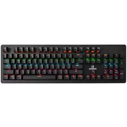 Teclado Gamer Mecânico Concórdia K- X911 Led Rainbow Com Switch Blue - Teclado 