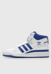 Tênis adidas Originals Forum Mid Branco/Azul