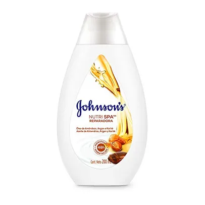 Johnson'S Loção Deo Hidratante Amêndoas, Argan e Karité 200Ml