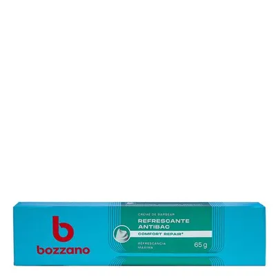 Creme de Barbear Bozzano Refrescante e Antibac 65g