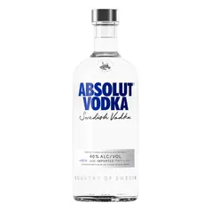 R$49,00 (Leve 3 Pague 2)Vodka Destilada Absolut Garrafa 750ml