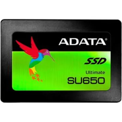 SSD Adata SU650 240Gb 2.5 SATA ASU650SS-240GT-C - R$236