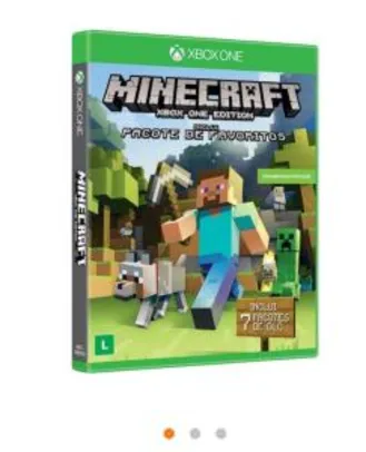 Jogo para Xbox One Minecraft Edição Favorite Packs Microsoft - R$30