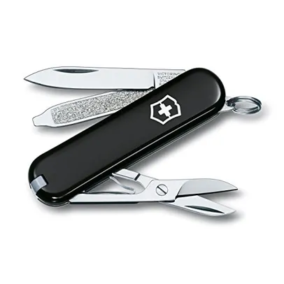 Canivete suíço Victorinox Classic com bolso SD, preto, 58 mm