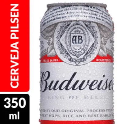 [RETIRE NA LOJA] Cerveja Budweiser 350ml