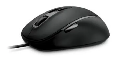 Microsoft Mouse Com Fio Comfort Usb Preto/Cinza - 4FD00025