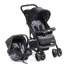 Travel System Moove Cosco - Cinza (Trama)