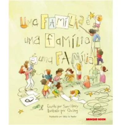 Saindo por R$ 8: Livro - Uma família é uma família é uma família de Sara O'Leary - R$7,90 | Pelando