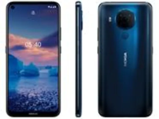 [ app ] Smartphone Nokia 5.4 128GB Azul 4G 4GB RAM 