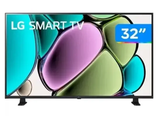 Smart TV LG LED 32" HD 32LR650BPSA.AWZ Wi-Fi, Bluetooth, HDR, Alexa, webOS, LG Channels compatível c