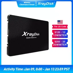 SSD XrayDisk 1TB - Case de Metal