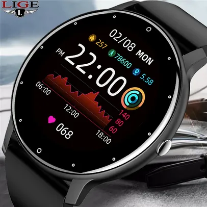 Smartwatch Lige 2021 masculino | R$123