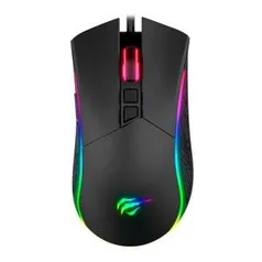 MOUSE GAMER HAVIT MS1001 7200DPI PRETO RGB, HV-MS1001