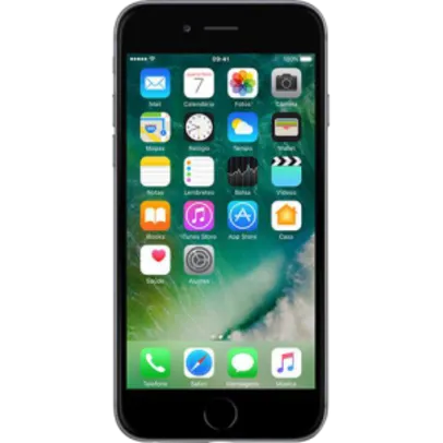 [Cartão Americanas] 

iPhone 6 16GB Cinza Espacial Tela 4.7" iOS 8 4G Câmera 8MP - Apple