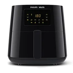 Fritadeira Elétrica Sem Óleo Air Fryer Philips Walita RI9270 6,2 Litros Digital - Preta