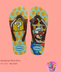 Havaiana Mário Bros | R$20