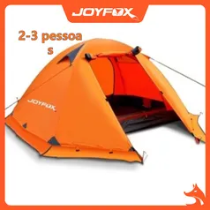 Barraca Camping JoyFox 2/3 Pessoas - 3500mm Coluna D'água Impermeável Trekking de Montanha